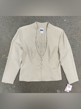 NWT Vintage Leslie Fay 2PC Blazer size 12 made in USA